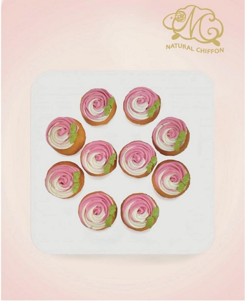 雙色玫瑰輕量裝Mini Cupcake